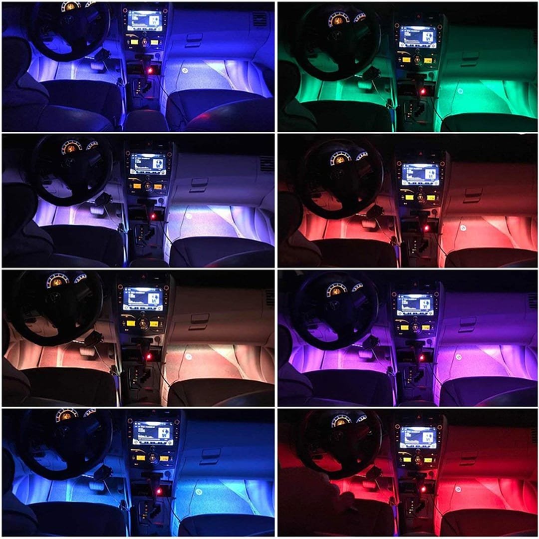 Kit Led Atmosfera Rgb 12v