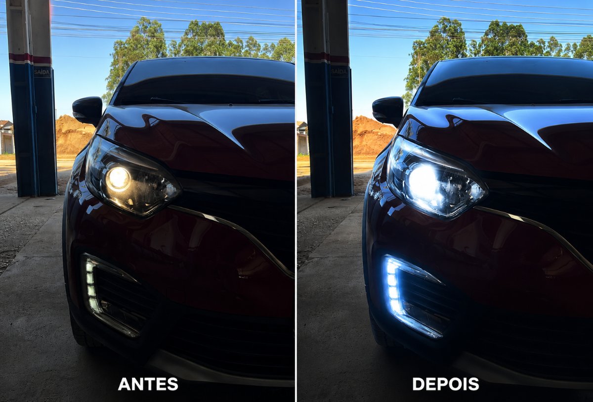 Instalação profissional de iluminação automotiva LUAN LEDS - foto 3